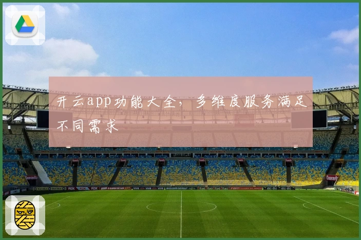 开云app功能大全，多维度服务满足不同需求