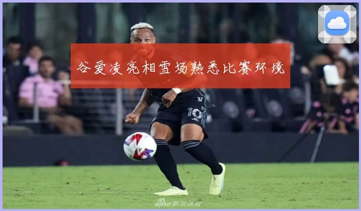 谷爱凌亮相雪场熟悉比赛环境